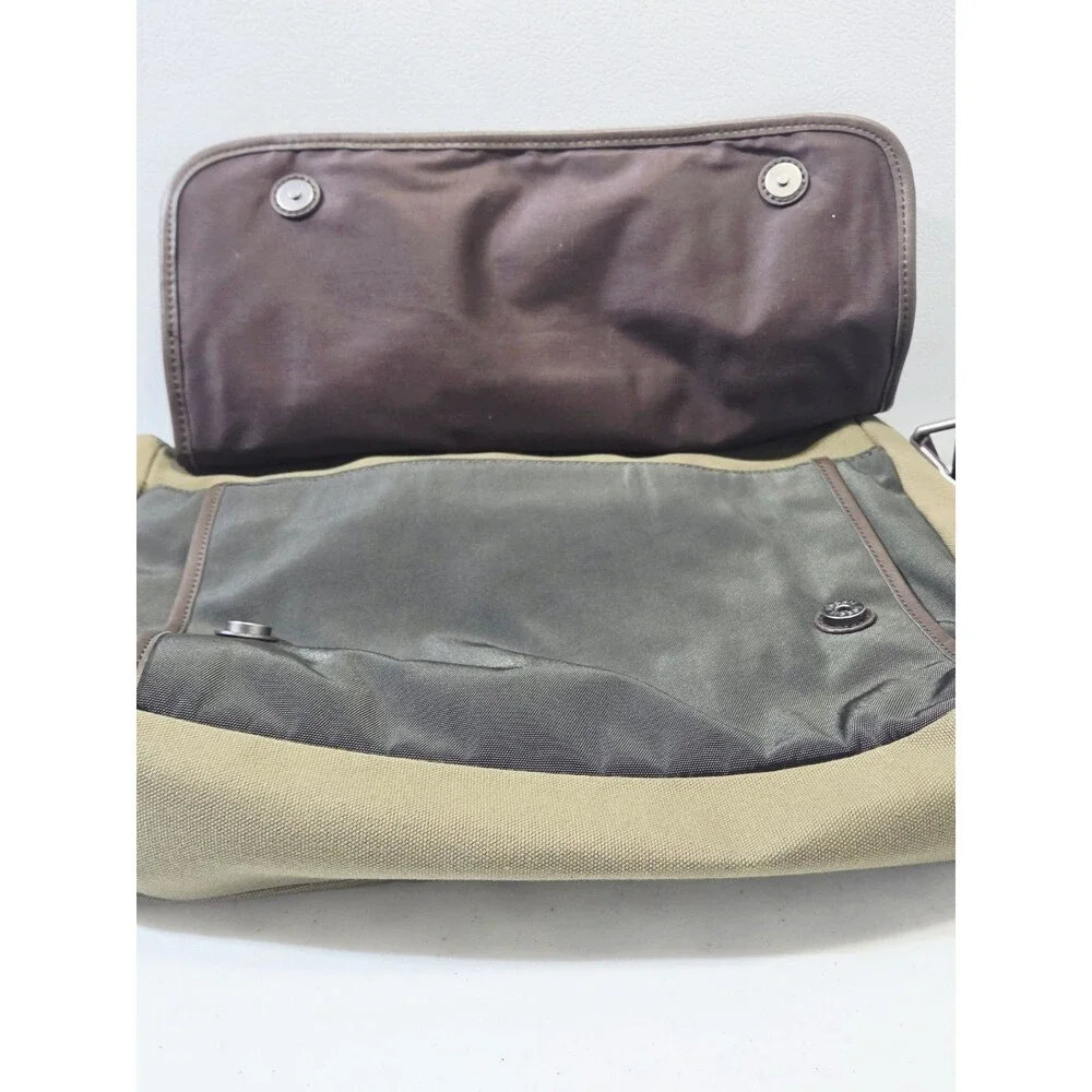 Fossil Lane Messenger Bag Canvas Olive